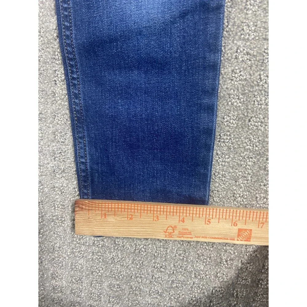 Carters Kid Jeans 7 Girls Blue 5 Pocket Skinny Denim Jeans  Adjustable Waist